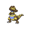 Pokemon #552 - Krokorok (Shiny)