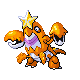 Pokemon #342 - Crawdaunt (Shiny)