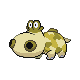 Pokemon #449 - Hippopotas (Shiny)