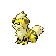 Pokemon #058 - Growlithe (Shiny)