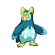 Pokemon #394 - Prinplup (Shiny)