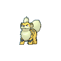 Pokemon #058 - Growlithe (Shiny)