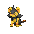 Pokemon #404 - Luxio (Shiny)