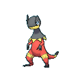 Pokemon #695 - Heliolisk (Shiny)