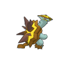 Pokemon #776 - Turtonator (Shiny)