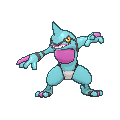 Pokemon #454 - Toxicroak (Shiny)