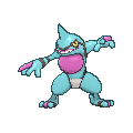 Pokemon #454 - Toxicroak (Shiny)
