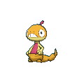 Pokemon #559 - Scraggy (Shiny)