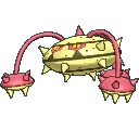 Pokemon #598 - Ferrothorn (Shiny)