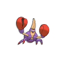 Pokemon #739 - Crabrawler (Shiny)