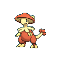 Pokemon #286 - Breloom (Shiny)