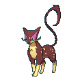 Pokemon #510 - Liepard (Shiny)