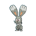 Pokemon #659 - Bunnelby (Shiny)